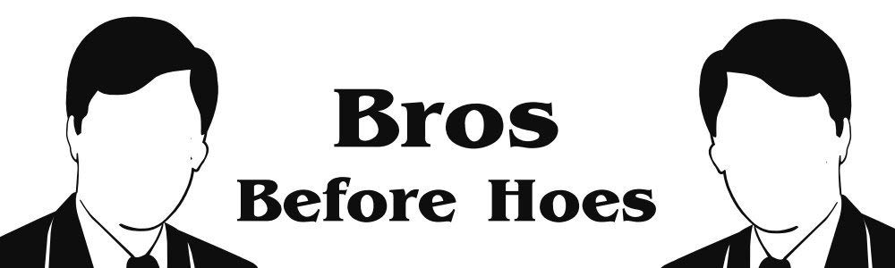 Funny 'Bros Before Hoes' Vinyl Car Magnet - 5 Inch Magnetic Bumper Sticker for Men & Women - Perfect for Cars, Trucks, Lockers & Gifts