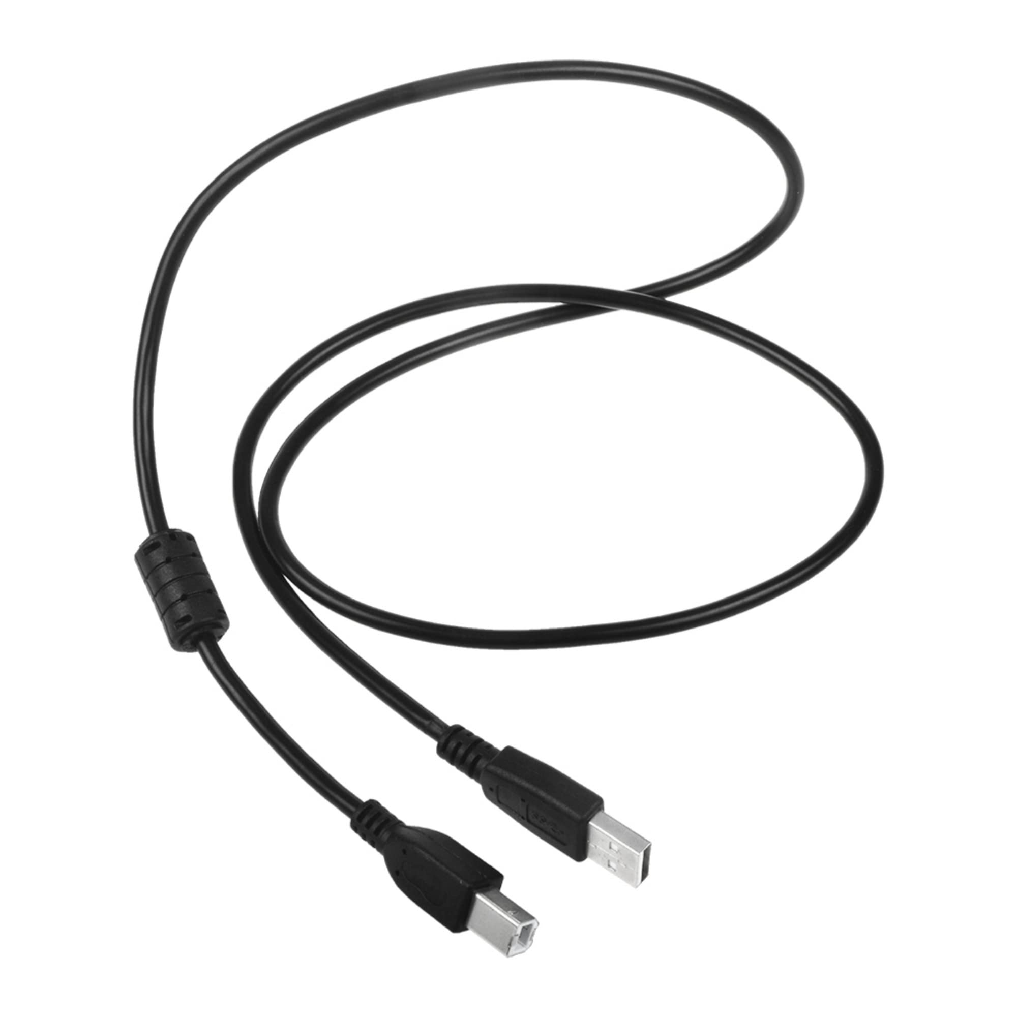 PKPOWER 3.3ft USB Printer Cable for HP Q6264A - High Speed Data Transfer Cord for Laptop, PC, Notebook - Perfect for Home Office Printing & Document Scanning