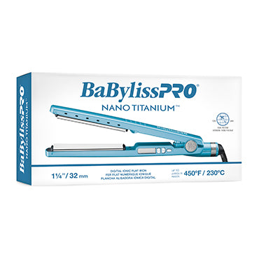 BaByliss Pro Ionic Hair Straightener - Professional Flat Iron for Smooth & Shiny Hair - Salon Quality Styling Tool for Home Use - Perfect for Daily Hair Care & Special Occasions