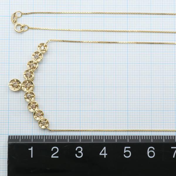18K Yellow Gold Brown Diamond Necklace for Women | Elegant & Luxurious Jewelry Gift for Anniversary, Birthday & Special Occasions