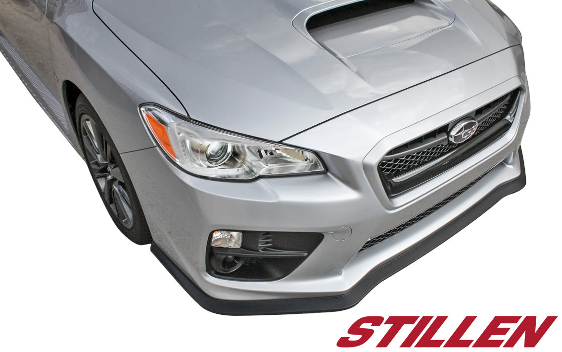 2015-2017 Subaru WRX & WRX STI Front Bumper Lip Splitter Spoiler - KB23001 | Carbon Fiber Style | Aggressive Look | Track & Street Performance Upgrade