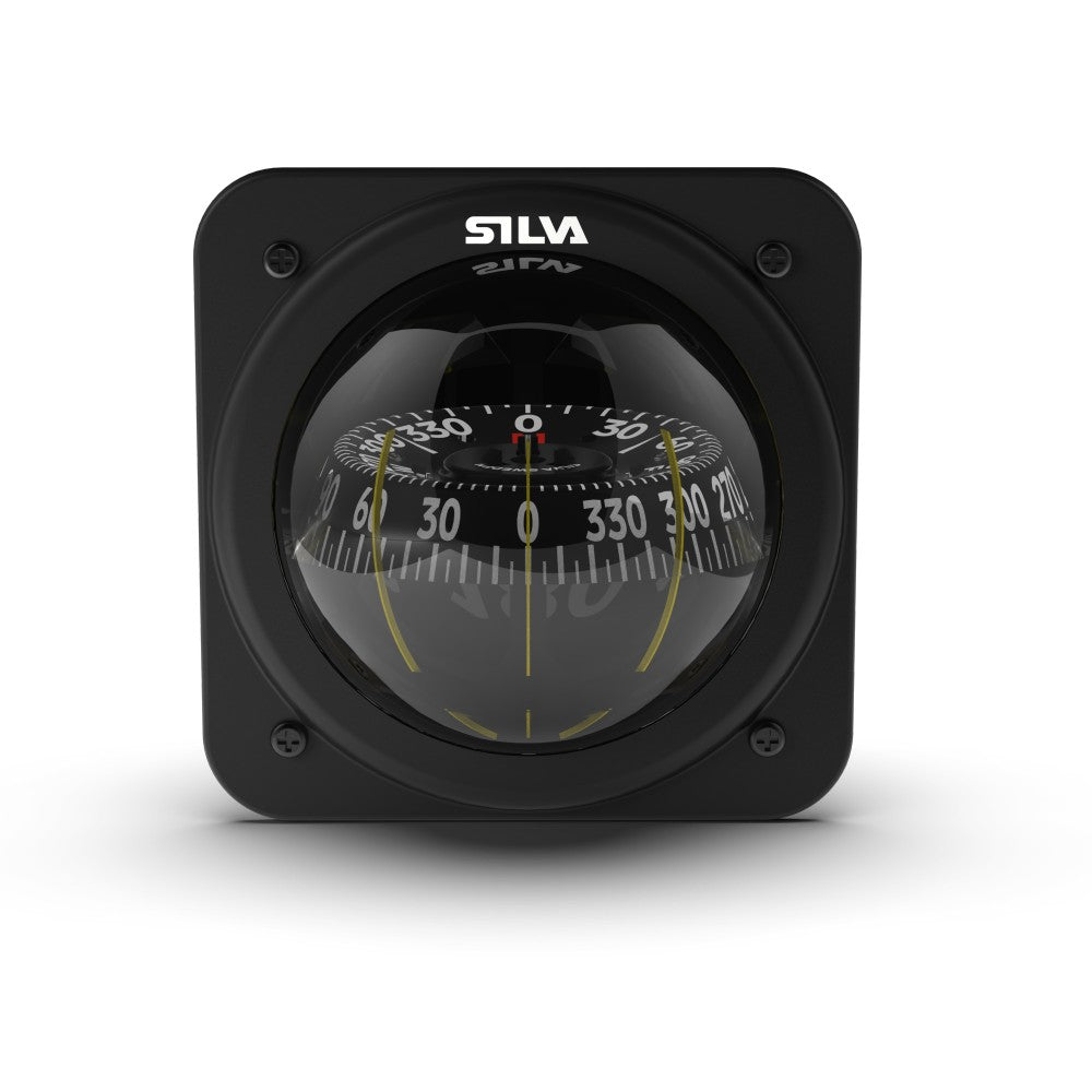 Silva 100P Marine Compass - Professional Waterproof Sailing & Boating Navigation Tool for Outdoor Adventures, Fishing & Nautical Activities
