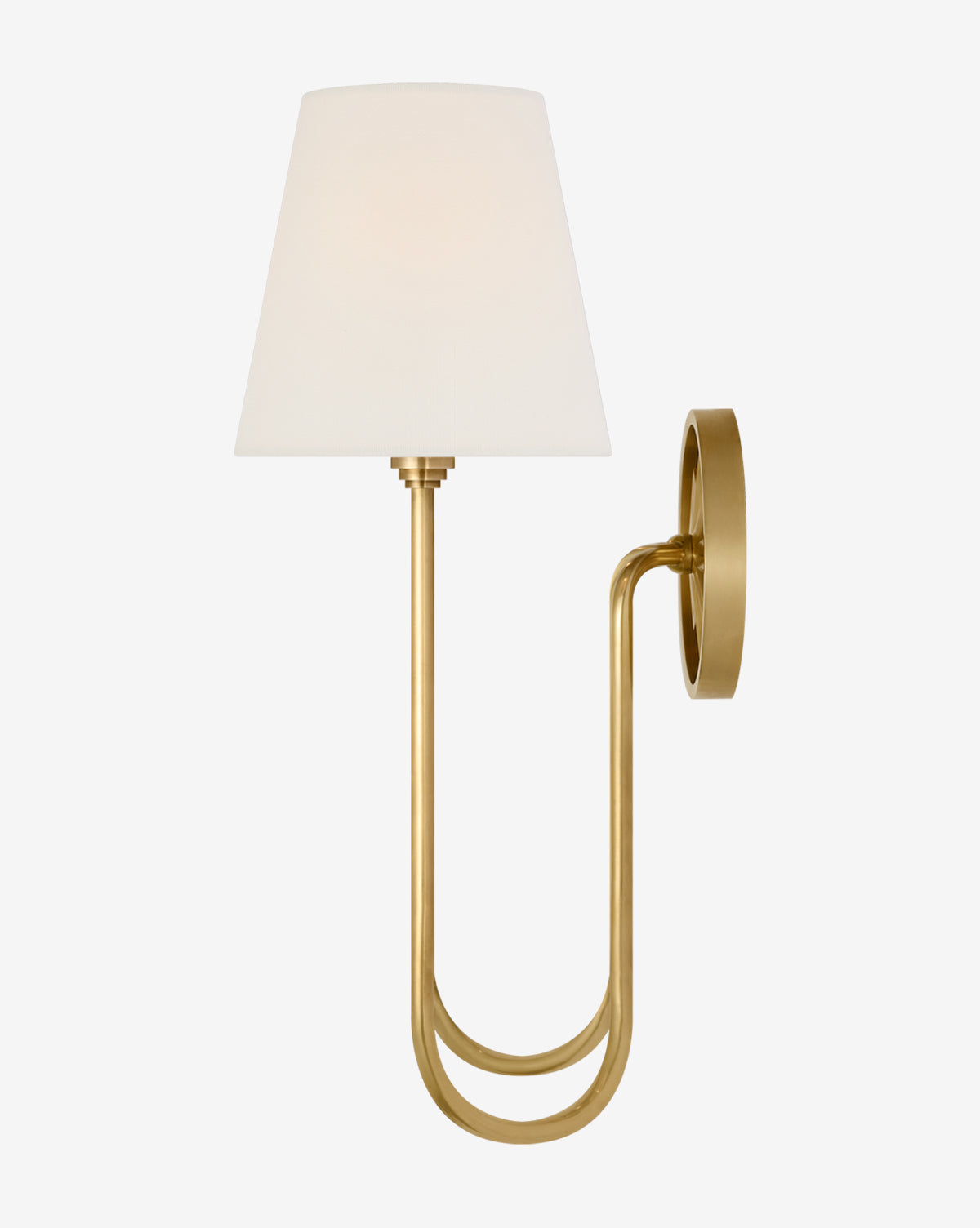 Polaris Double Sconce Wall Light - Modern LED Wall Sconce with Adjustable Arms for Bedroom, Living Room, or Hallway Lighting