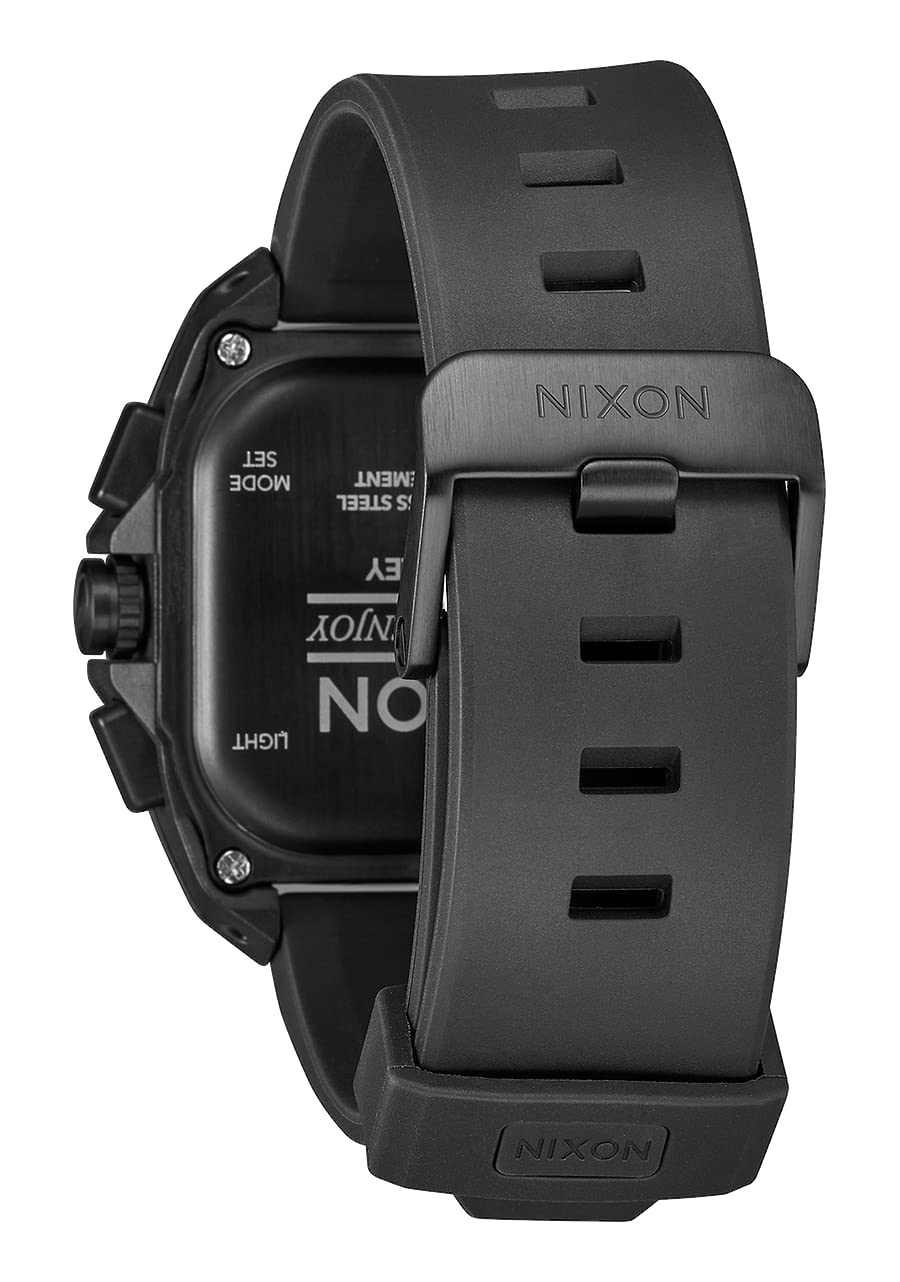 NIXON Ripley A1267 Men's Analog Digital Watch - 47mm Expedition Sport Watch with 23mm PU Band - Durable Fashion Timepiece for Outdoor Adventures & Daily Wear