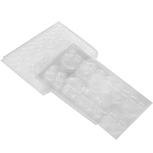 Professional Jelly Nail Glue Tabs - Strong Adhesive for Fake Nails, Press On Nails & Nail Art - Perfect for Salon, Home Manicures & DIY Nail Extensions