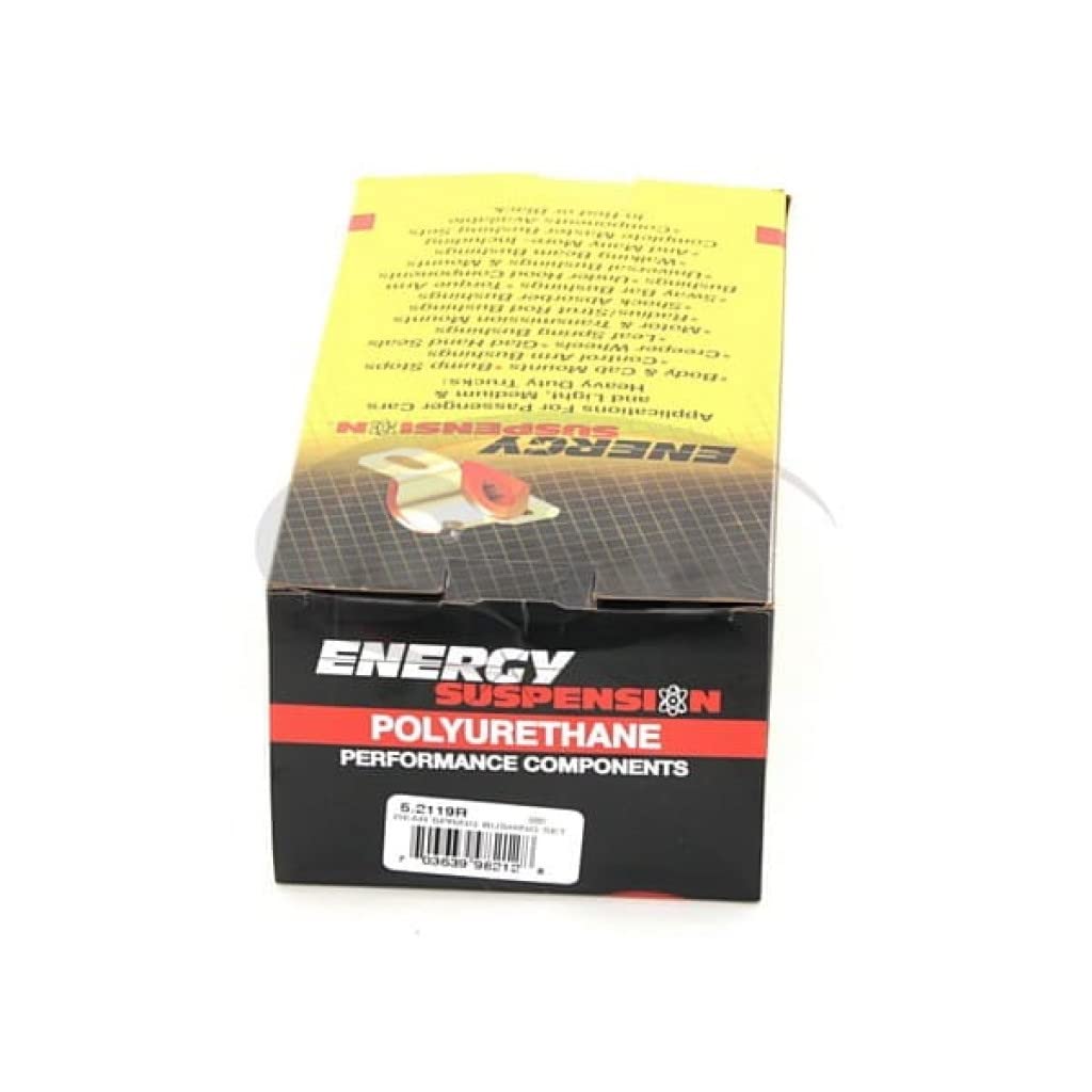 Energy Suspension Rear Spring Bushing Set for 1994-2002 Dodge Ram 2500/3500 | Polyurethane Bushings 5.2119G | Heavy Duty Truck Suspension Upgrade for Off-Road & Towing