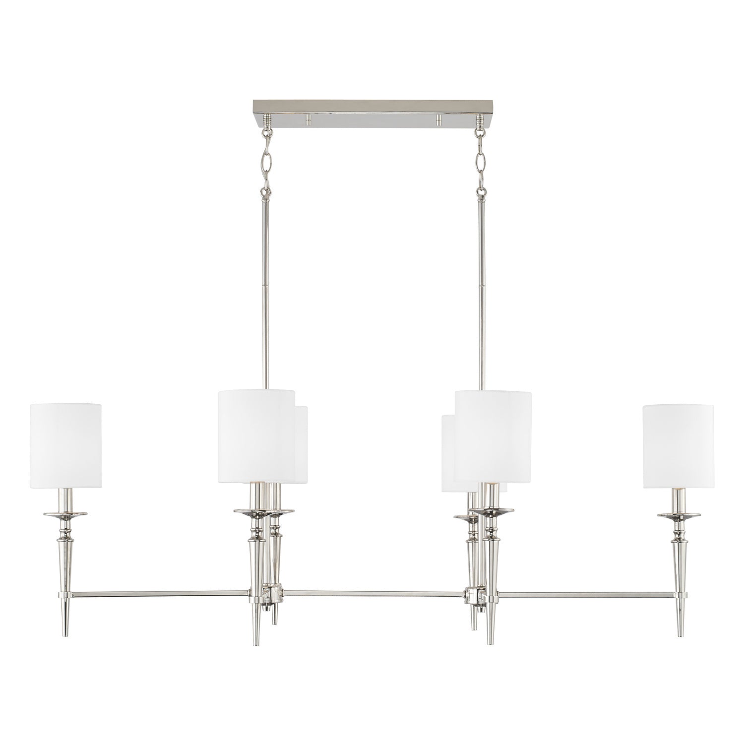 Capital Lighting 6-Light Modern Island Pendant - Stylish Kitchen Lighting Fixture for Dining Room & Bar Counter Decor