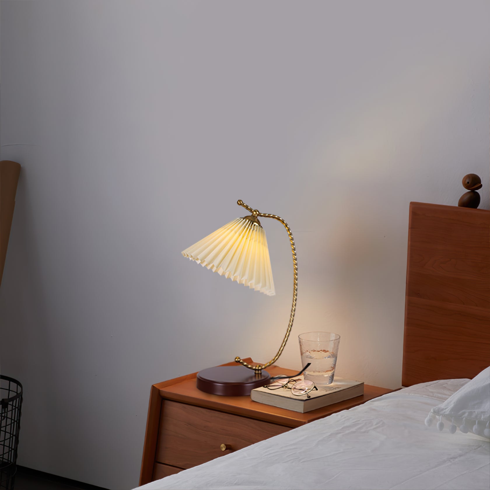 Modern Dotty Table Lamp - Stylish LED Nightstand Light for Bedroom, Living Room & Office - Soft Glow Accent Lighting for Home Decor