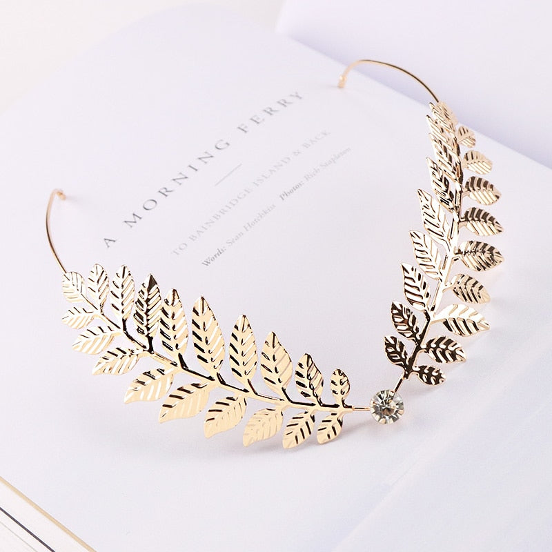 Elegant Gold Fashion Hair Accessory for Women - Perfect for Weddings, Parties & Special Occasions