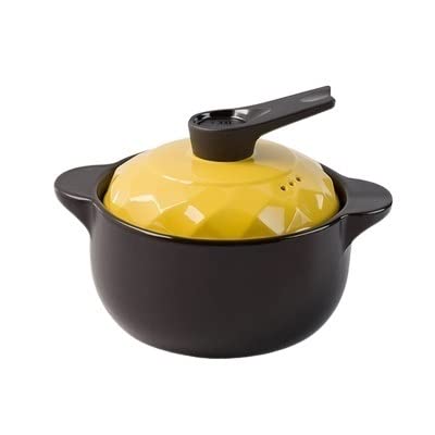 Nordic Round Ceramic Casserole Pot - Oven Safe Stoneware Cookware for Baking, Stewing & Serving (Color: Cream) | Perfect for Family Dinners, Holiday Meals & Kitchen Gifts