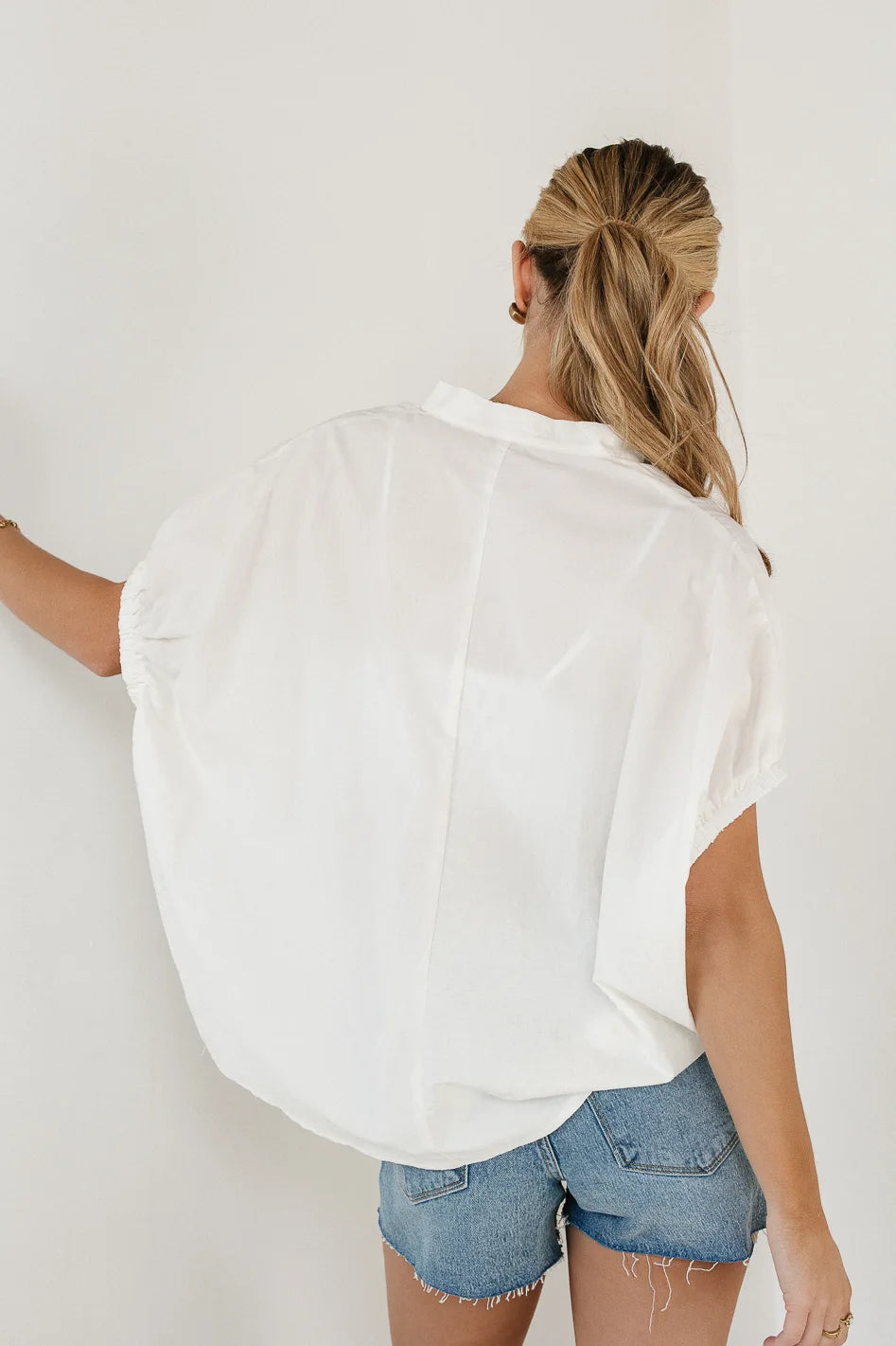 Layne Collared Top for Women - Stylish & Comfortable Blouse - Final Sale - Perfect for Office, Casual Outings & Date Nights