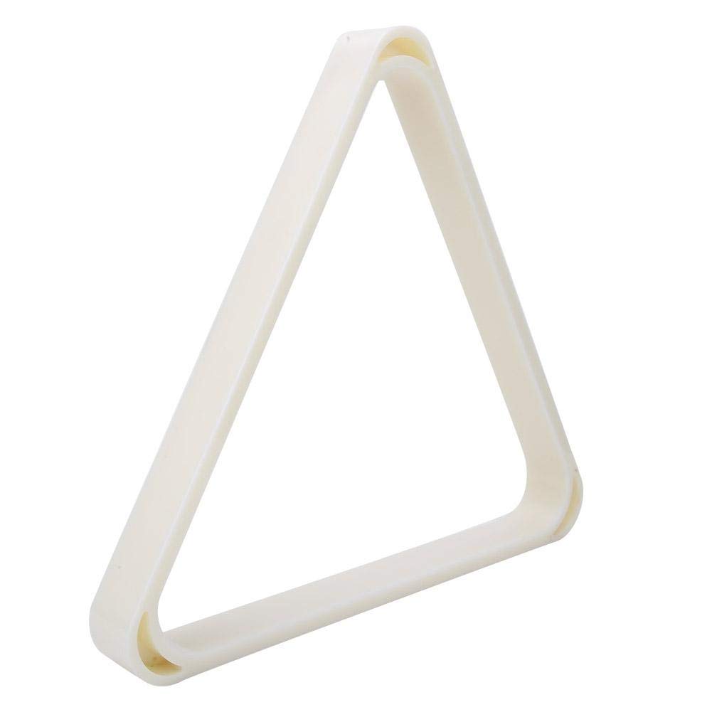 Yencoly ABS Plastic Snooker & Billiards Ball Rack - Durable Pool Ball Triangle Holder for 8-Ball, 9-Ball Games - Perfect for Home Game Rooms, Bars, and Pool Halls Accessories