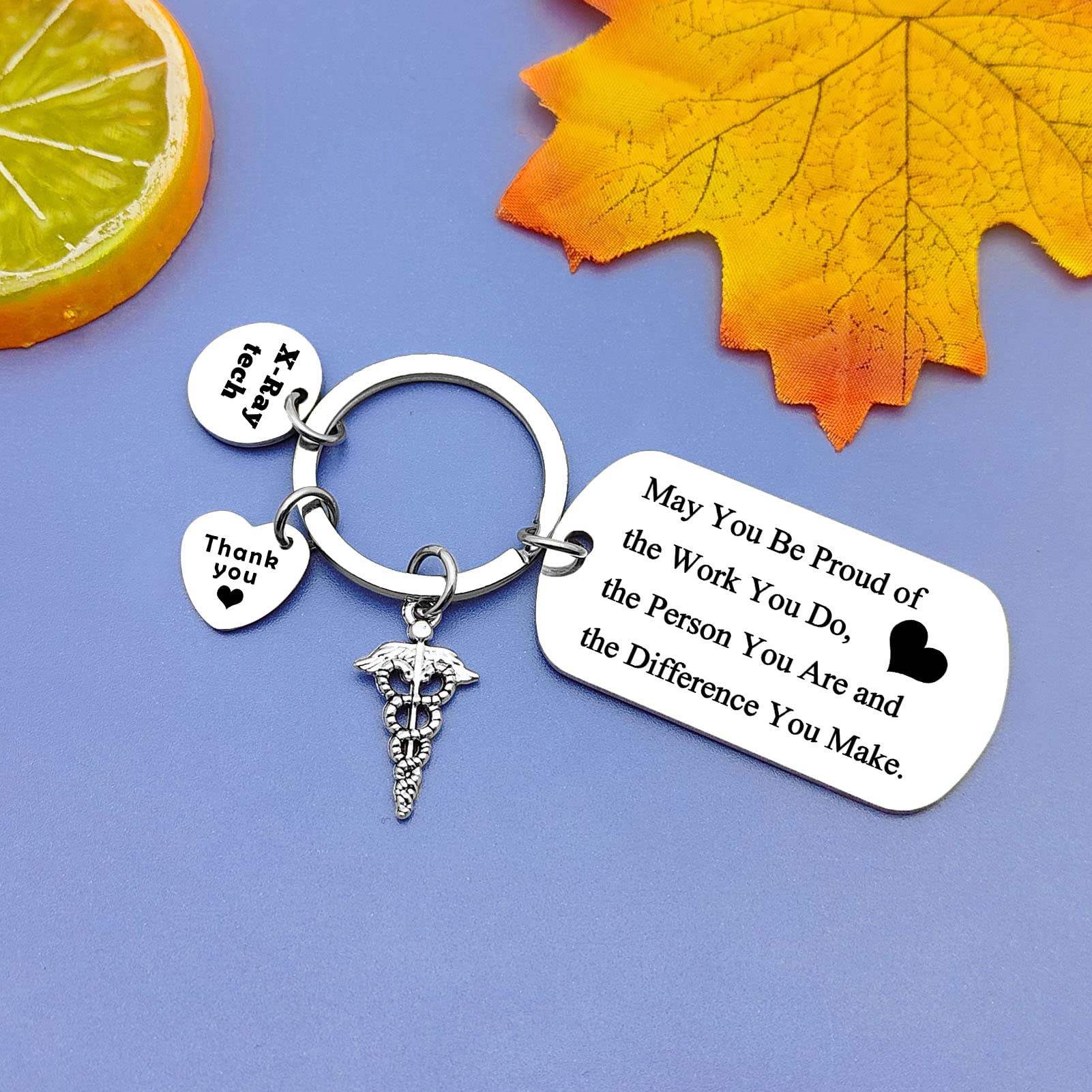 Premium Doctor Keychain - Thoughtful Doctor Appreciation Gift for Women & Men - Perfect for Graduation, White Coat Ceremony & Medical Professionals