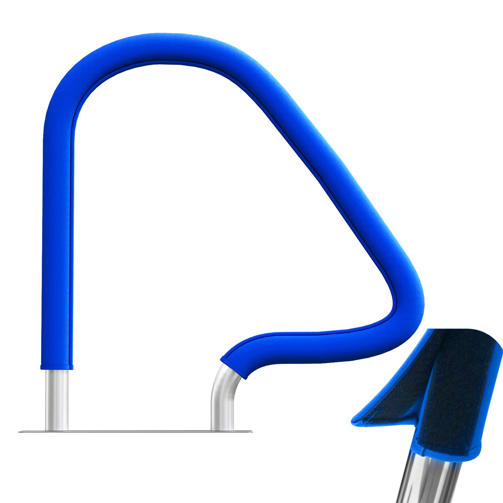 Moleney Slip-Resistant Pool Handrail Cover | 6-Foot Royal Blue Safety Grip Sleeve for Swimming Pool Handrails | Ideal for Residential & Commercial Pools