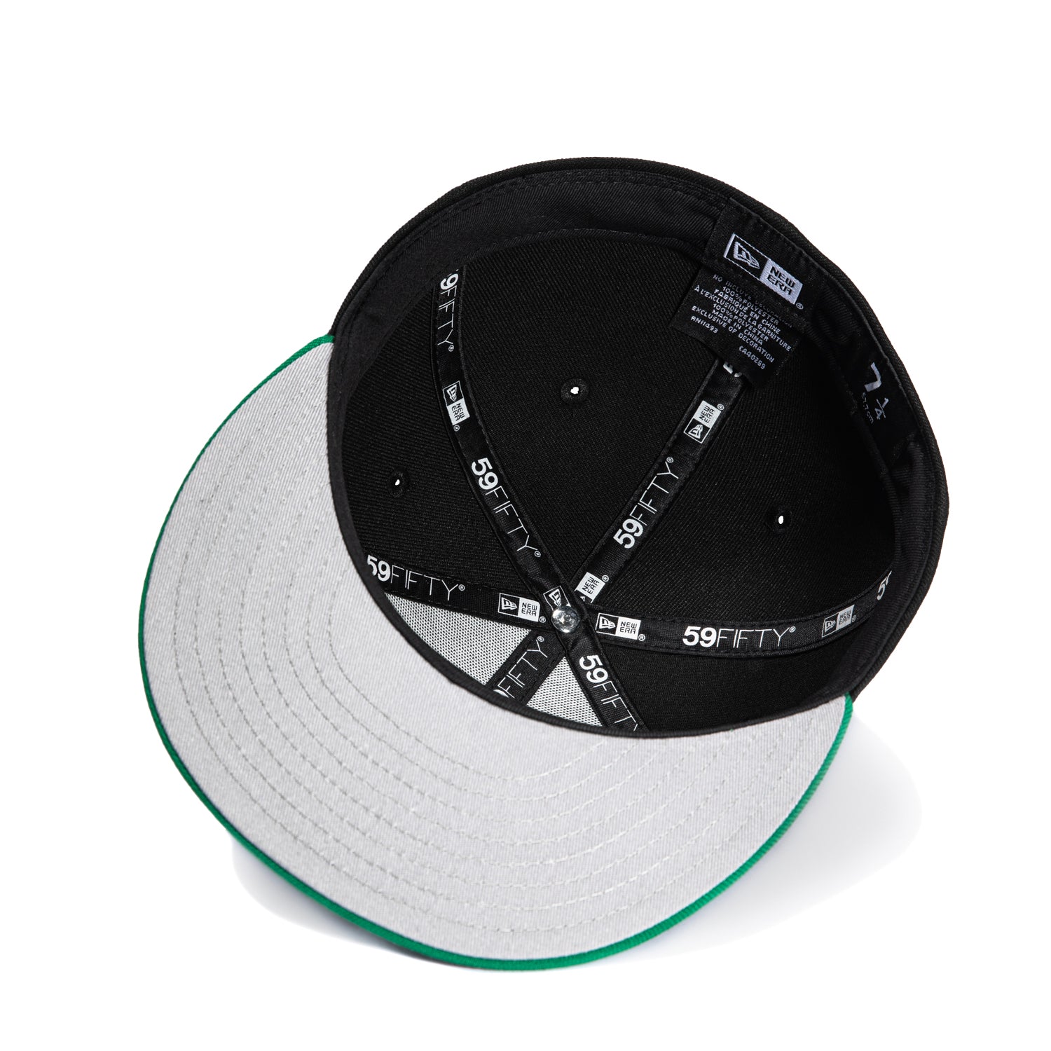 New Era 59Fifty Mexico World Baseball Classic Baseball Cap with Mexico Flag Patch - Black & Kelly Green - Official MLB Licensed Hat for Baseball Fans, Streetwear Fashion