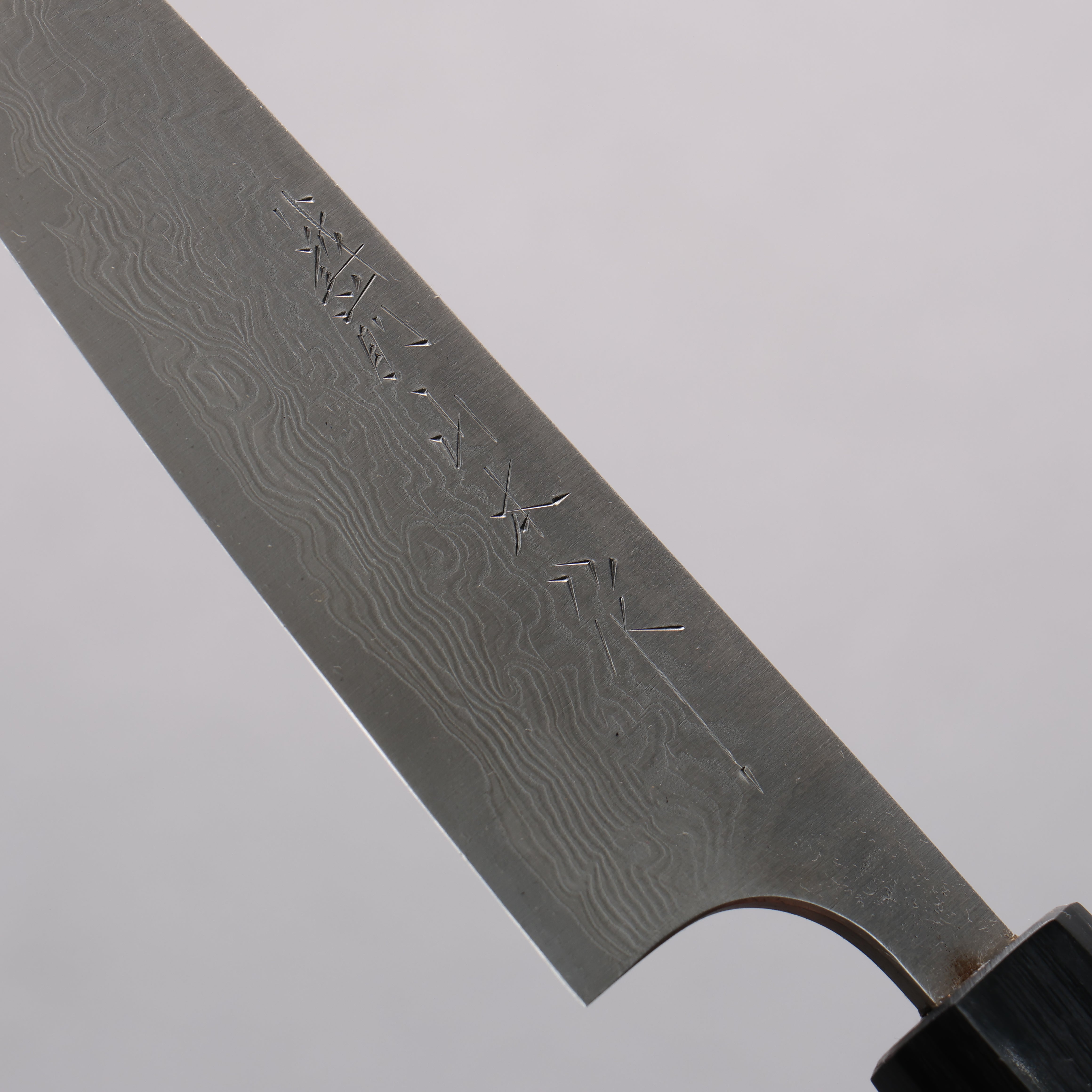 Premium Nao Yamamoto SG2 Damascus 120mm Petty Knife - Japanese Rosewood Handle with Black Pakka Wood Ferrule - Perfect for Slicing, Peeling & Precision Kitchen Tasks