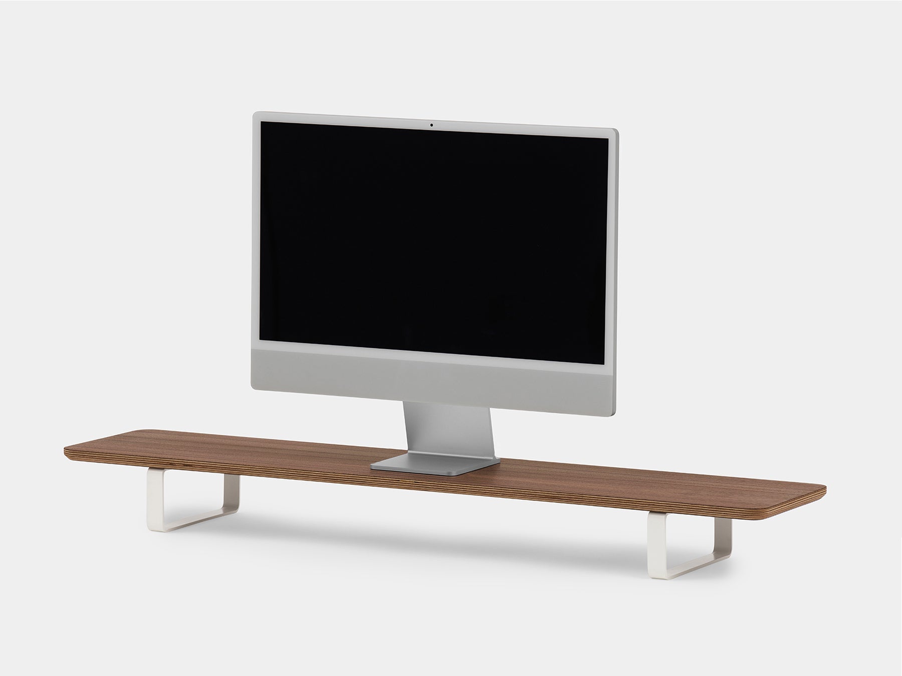 Dual Monitor Stand for Desk - Adjustable Computer Monitor Riser with Shelf - Perfect for Home Office, Gaming Setup & Workspace Organization