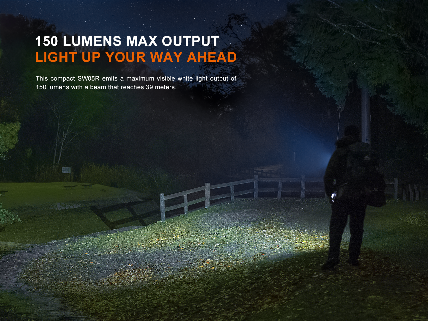 Fenix SW05R Multipurpose Clip On Light - Red & UV Output for Camping, Hiking, and Emergency Use