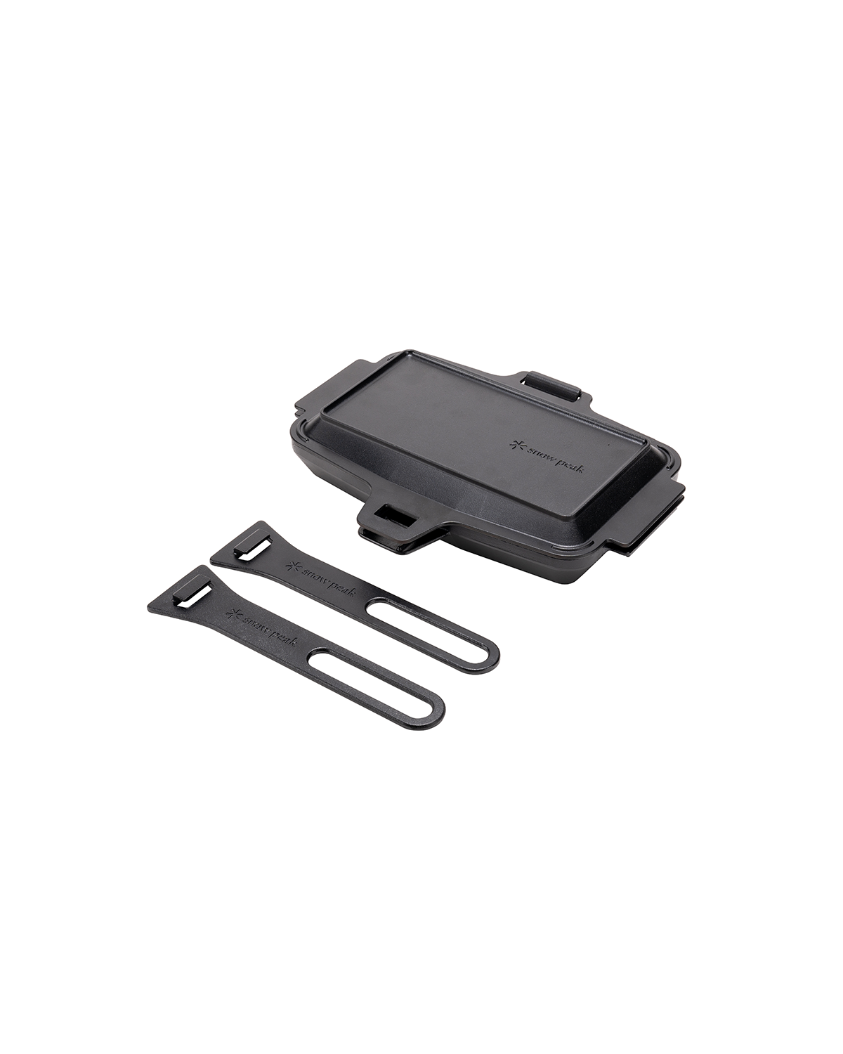 Premium Cast Iron Sandwich Press & Grill Pan - Perfect for Paninis, Grilled Cheese, and Breakfast Sandwiches at Home or Camping