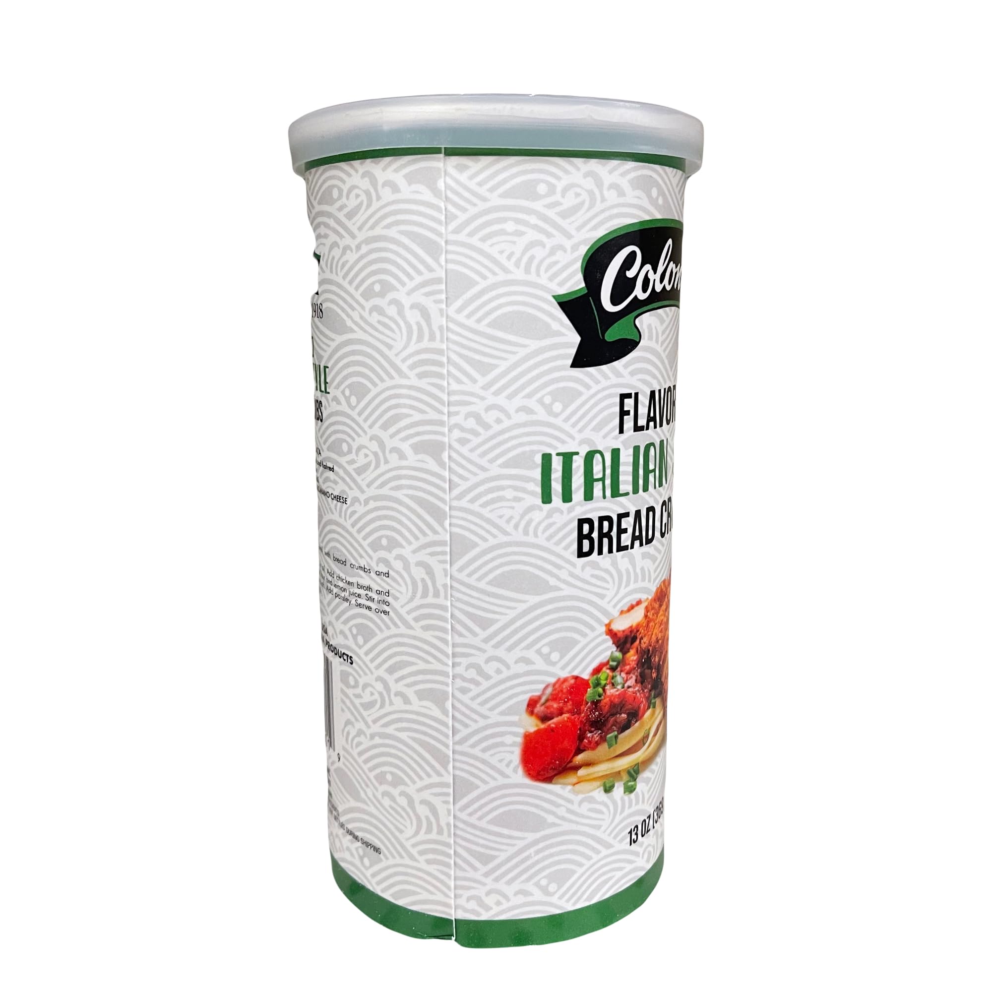 Italian Style Flavored Bread Crumbs by Colonna - 13 oz (Pack of 2) | Perfect for Breaded Chicken, Meatballs & Pasta Topping