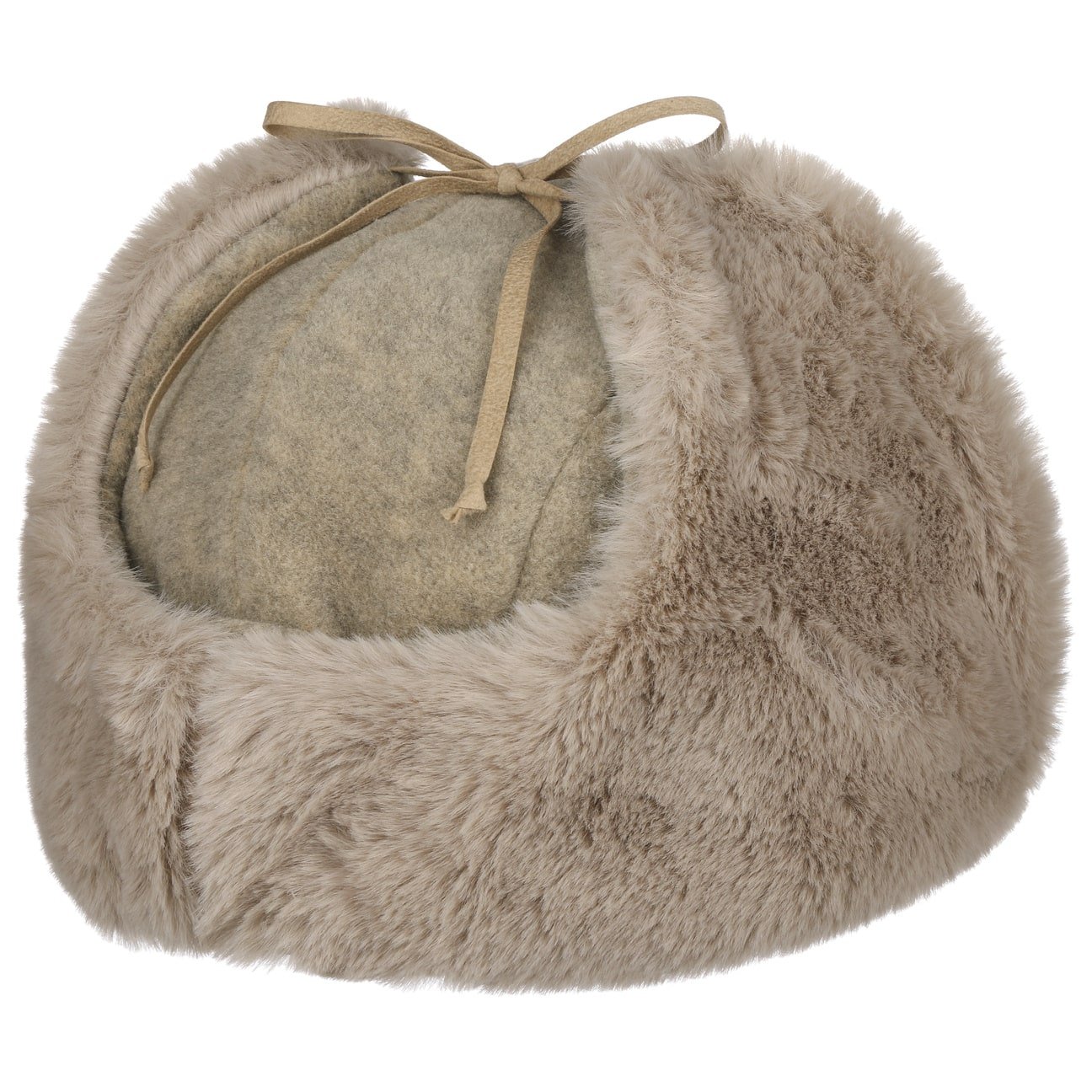 Lierys Fleece Teddy Fur Aviator Hat - Winter Pilot Style Beanie for Men & Women - Perfect for Cold Weather, Outdoor Activities, and Aviation Enthusiasts