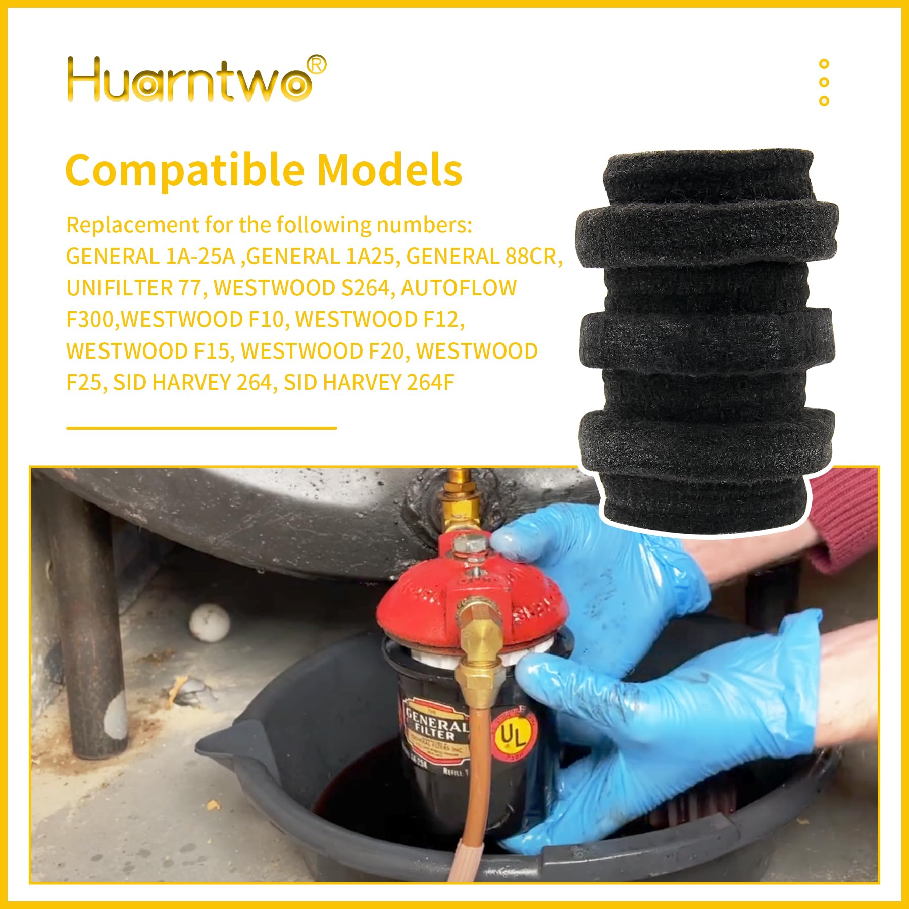 High-Quality 1A-30 Fuel Oil Heat Filter Cartridge Replacement - Compatible with Heating Systems, Boilers & Furnaces - Perfect for Home, Commercial & Industrial Use