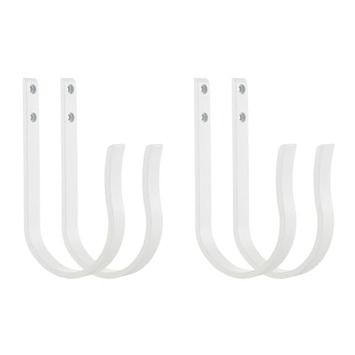 Matte White-4pcs