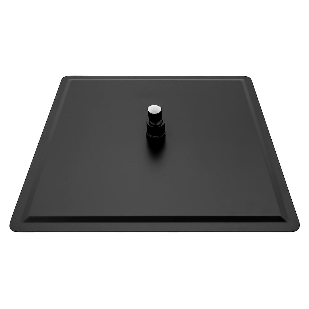 ZLINE Bliss 16 Inch Matte Black Rainfall Shower Head - High Pressure Luxury Showerhead for Spa-Like Bathroom Experience (BLS H16 MB) - Perfect for Master Bathrooms & Relaxing Showers
