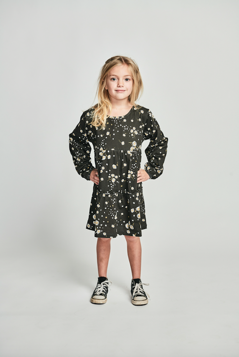 Missie Munster Cosmos Dress - Elegant Floral Print Women's Party Dress for Evening Events, Date Nights & Special Occasions