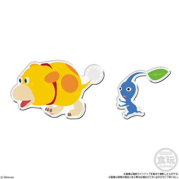 Bandai Shokugan Chara Magnet Pikmin Boxed Set - 14 Collectible Trading Figures for Anime Fans & Nintendo Lovers | Perfect for Display, Gifts & Pikmin Collections
