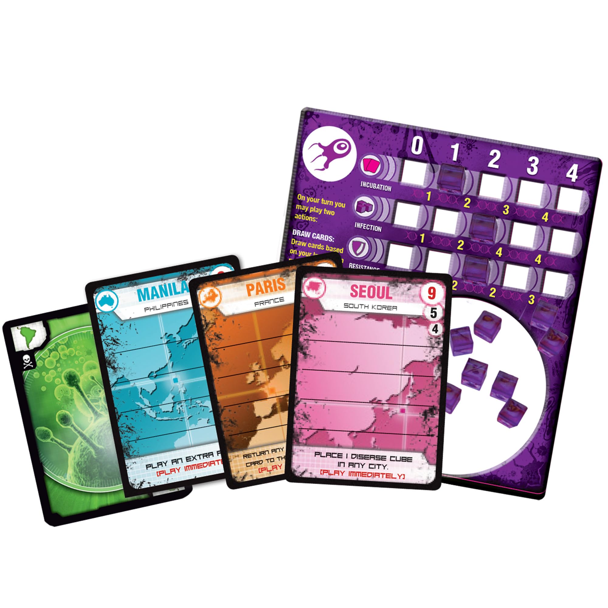 Z-Man Games Pandemic: Contagion - Competitive Board Game for 2-5 Players | Strategy Game with High Replay Value | Perfect for Family Game Nights and Party Gatherings