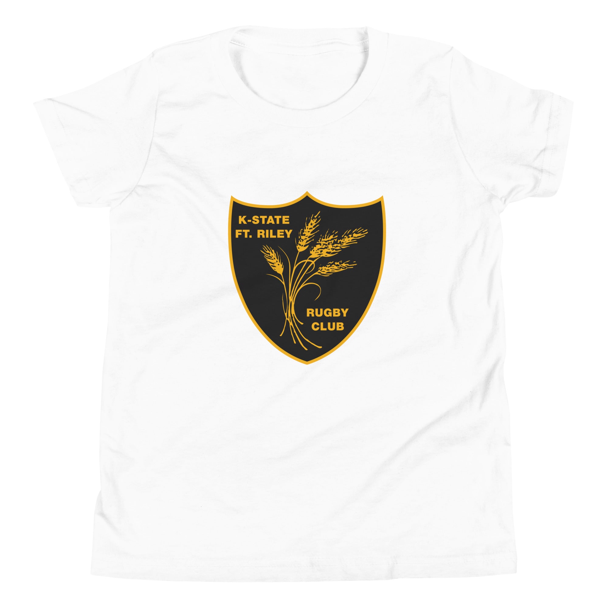 KSUFR Youth Rugby T-Shirt - Comfortable & Stylish Rugby Social Tee for Boys & Girls - Perfect for Games, Training & Casual Wear