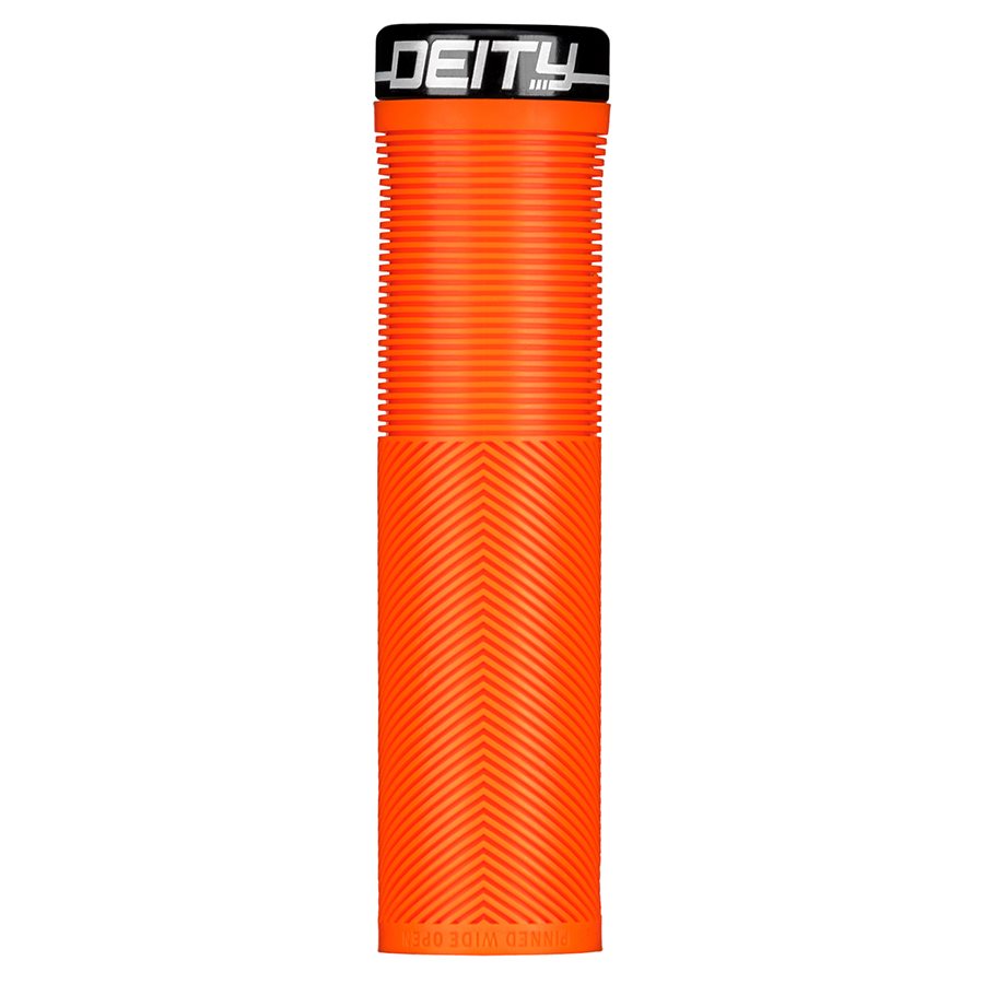 Deity Knuckleduster Lock Handlebar Grip - Durable Mountain Bike Handle Grips for BMX, MTB & Road Bikes - Perfect for Off-Road Cycling & Urban Commuting