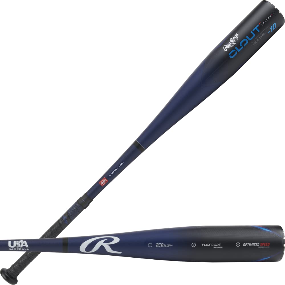Rawlings 2023 Clout Youth Baseball Bat -10 Drop 2 5/8
