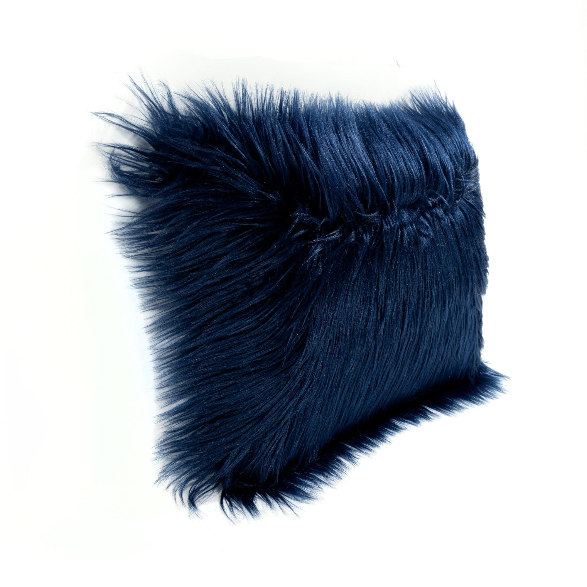Soft Mongolian Luca Faux Fur Pillow Cover - Luxury Decorative Throw Pillow Case for Sofa, Bed, Couch - Cozy Home Decor for Living Room & Bedroom