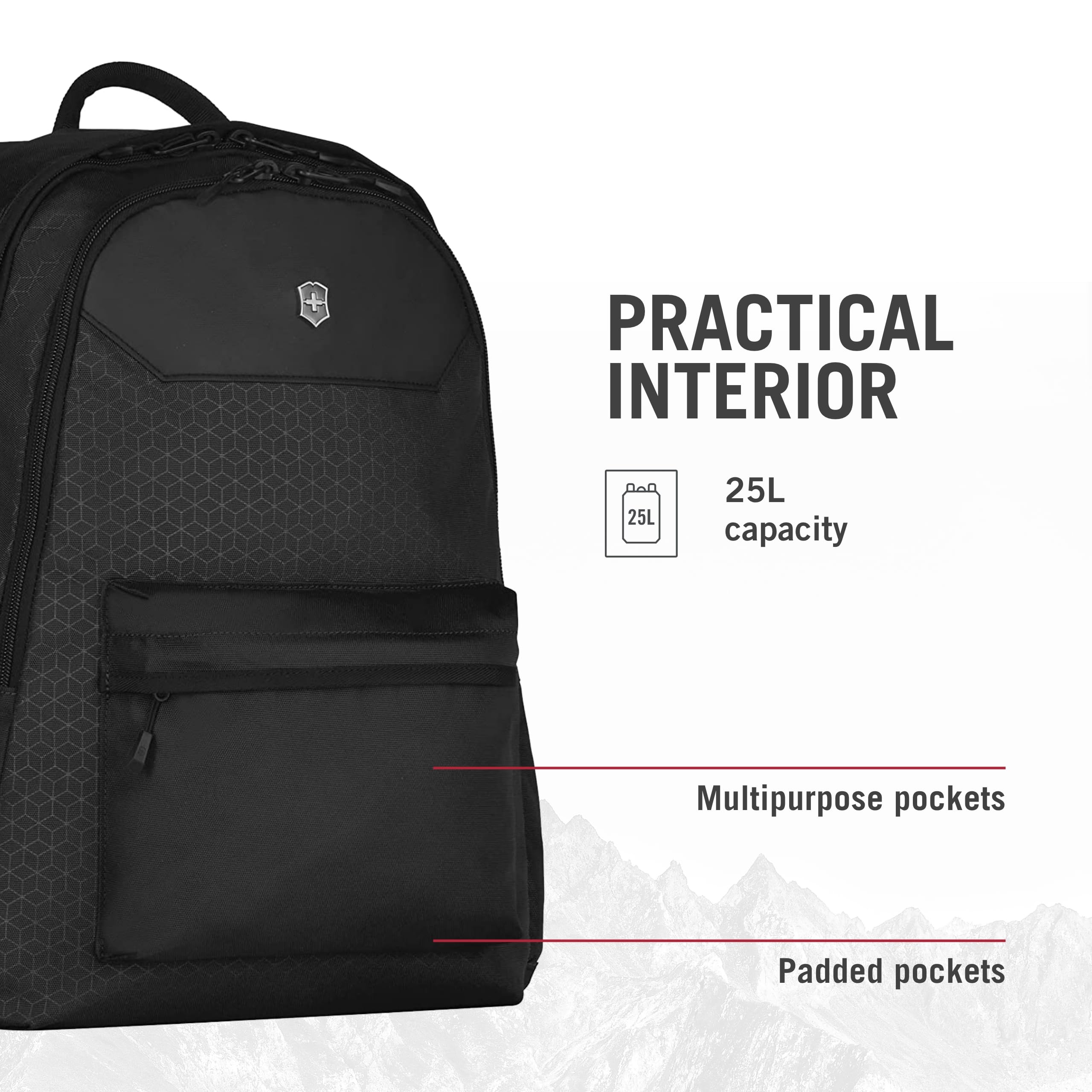 Victorinox Altmont Original Standard Backpack - Durable Unisex Laptop Backpack with Padded Back & Multiple Zippered Pockets for School, Travel & Outdoor Adventures