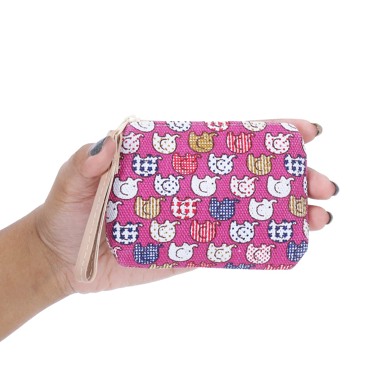 Stylish Makeup Pouch for Women | Waterproof Cosmetic Bag & Travel Organizer | Perfect for Makeup Brushes, Toiletries & Travel Essentials | Great Gift for Girls (Design 04) | Use for Daily Makeup Storage, Gym Bag Essentials & Weekend Getaways