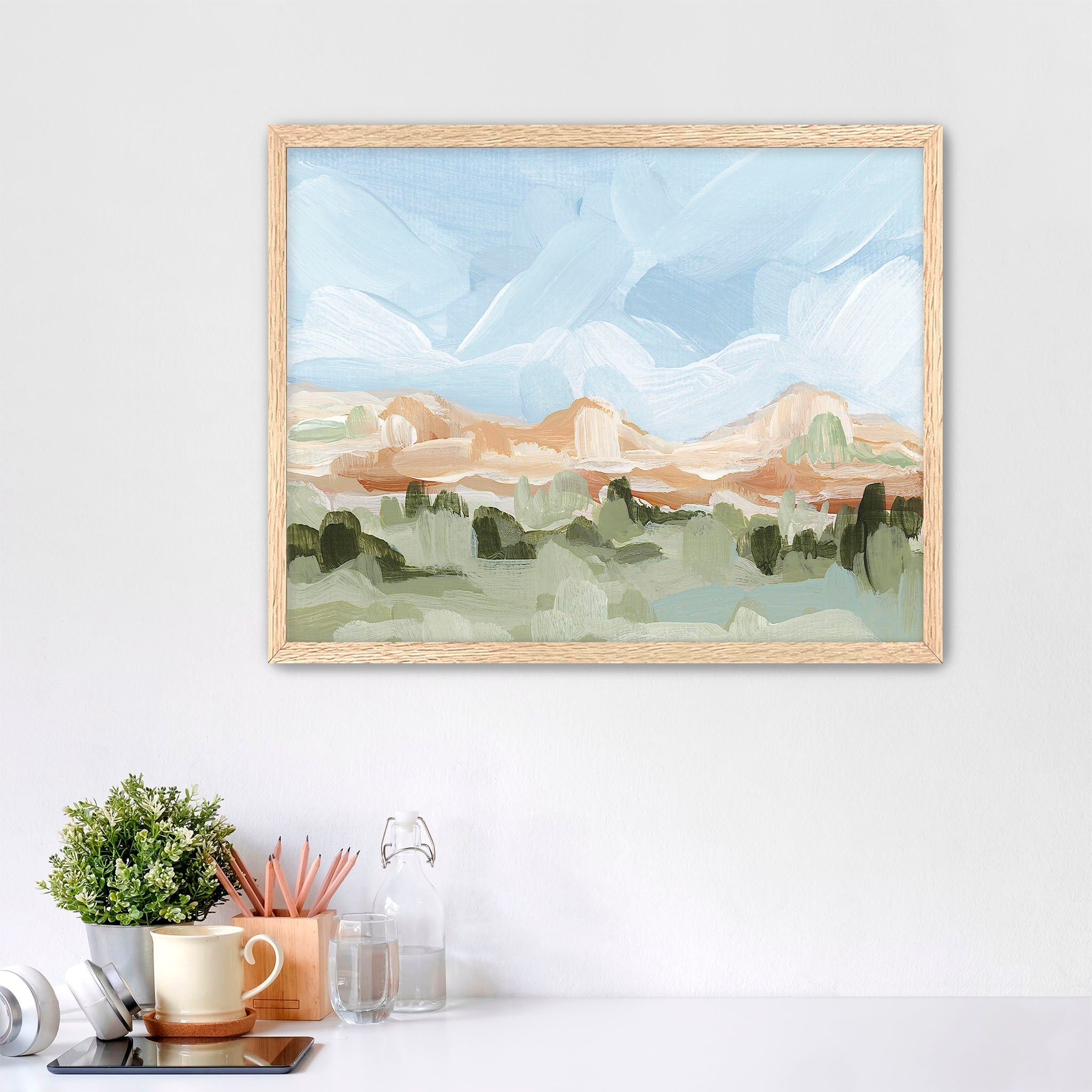 Grand Junction Art Print - High-Quality Wall Decor for Home, Office & Gifts | Scenic Landscape Painting for Living Room & Bedroom