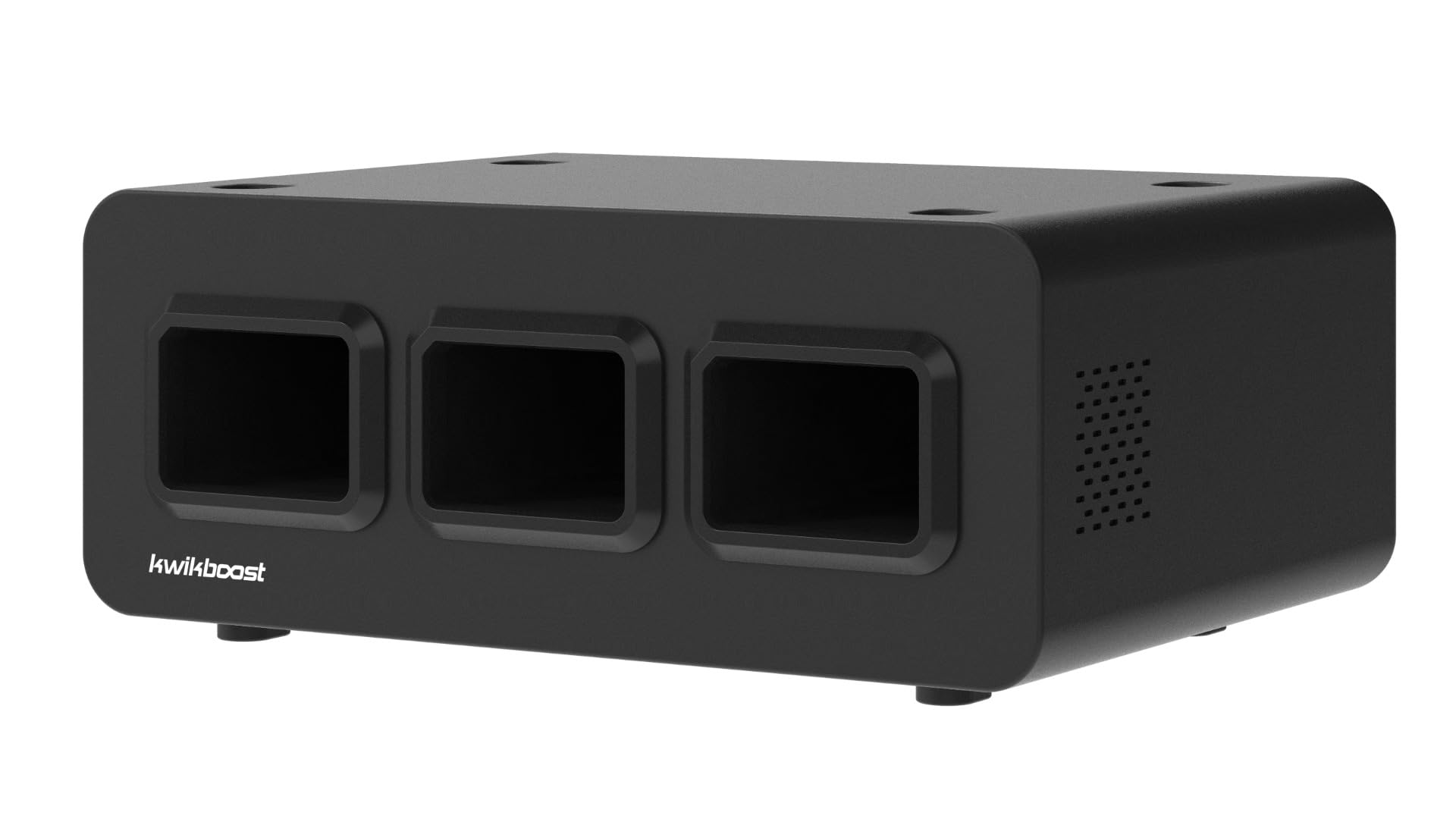 EdgePower 3-Bay Battery Charging Station for KwikBoost EdgePower Batteries - Fast Multi-Device Charger for Classroom, Office & Retail Use - Compact Charging Hub for Tablets, Phones & Mobile Devices (Batteries Not Included)