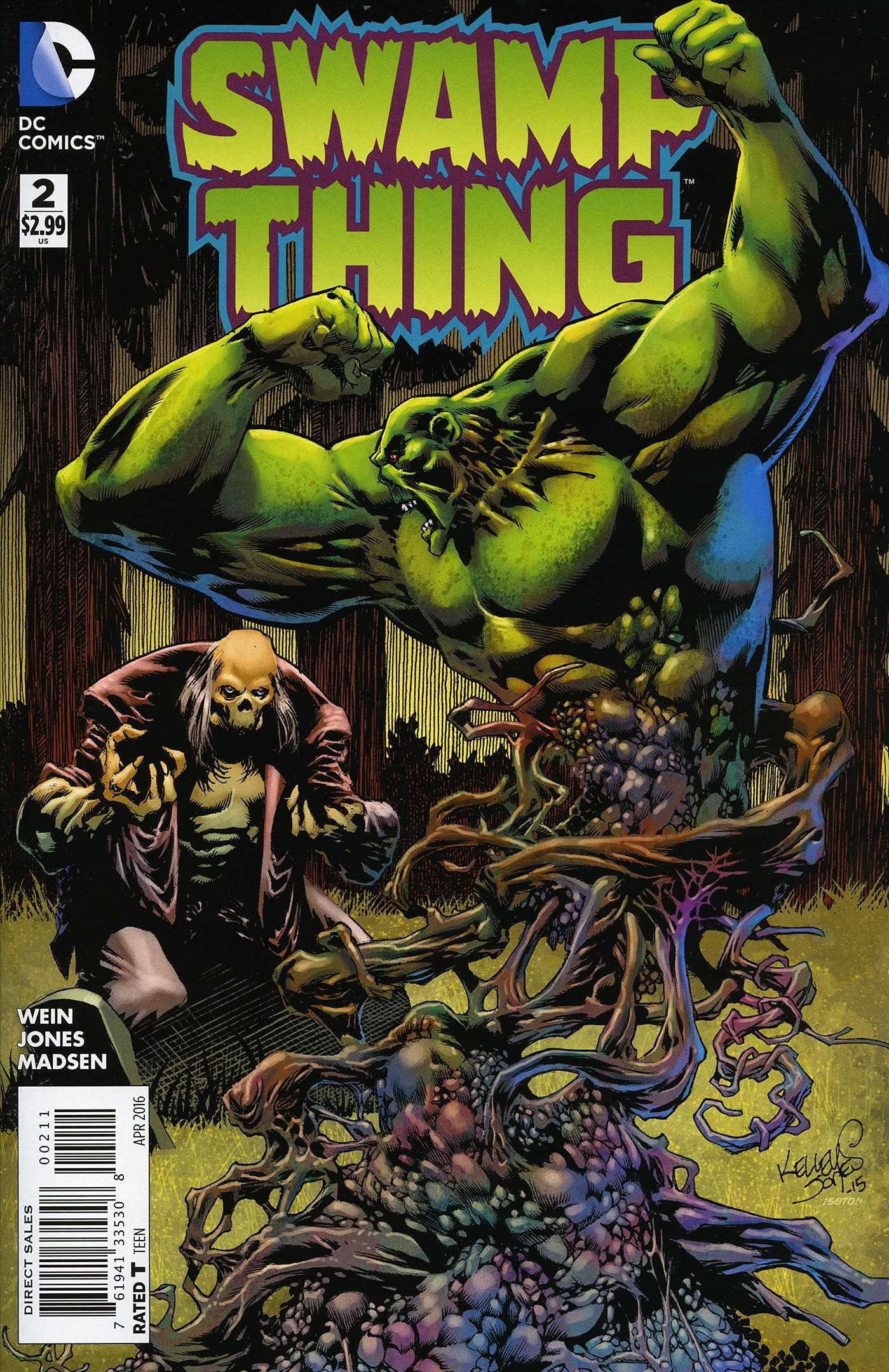 Swamp Thing (6th Series) #2 VF - DC Comics by Len Wein & Kelley Jones | Collectible Comic Book for Fans & Investors | Perfect for Display & Gifting