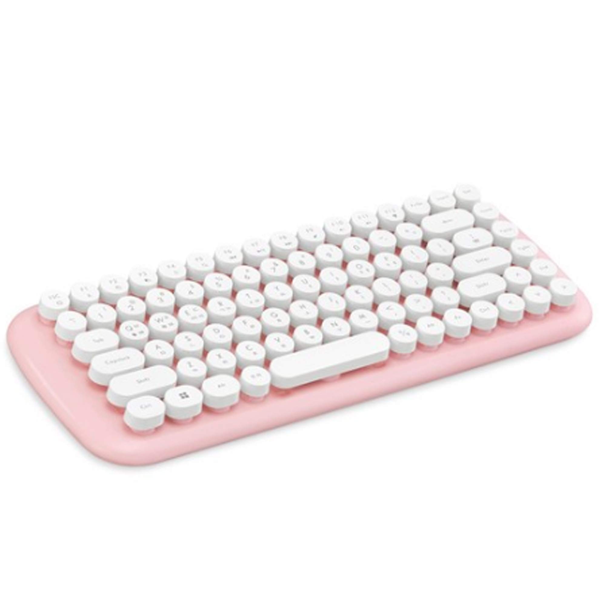 Compact Mini Bluetooth Keyboard - Korean & English Bilingual Layout - Perfect for Smartphones, Tablets, and Laptops