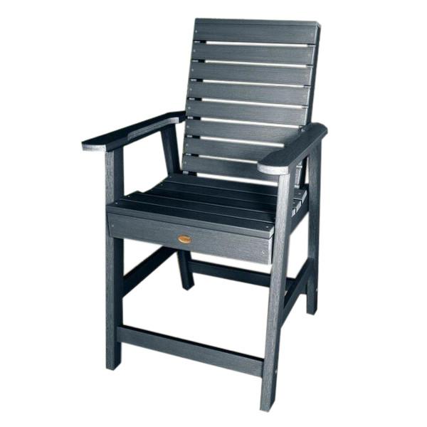 Weather-Resistant 3-Piece Round Counter Height Outdoor Dining Set - Perfect for Patio, Deck, and Backyard Gatherings