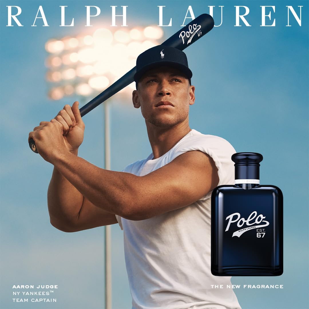 Ralph Lauren Polo 67 Men's Cologne Refill Set - Woody & Solar Fragrance with Sunflower, Bergamot & Patchouli - 2.5 Fl Oz EDT & 5.1 Fl Oz Refill Bottle - Perfect for Daily Wear, Office & Special Occasions