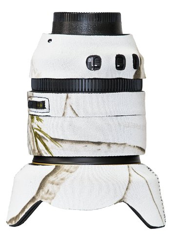 Nikon 24-120mm f/4 VR Lens Cover - Realtree AP Snow Camouflage - LensCoat LCN241204SN - Protective Cover for Outdoor Photography & Wildlife Shooting