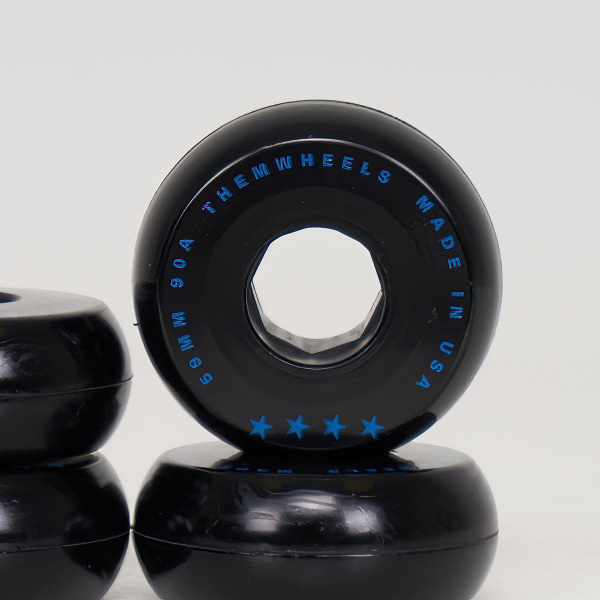 Premium 59mm THEM Skateboard Wheels - Made in USA - High Performance for Street & Park Skating