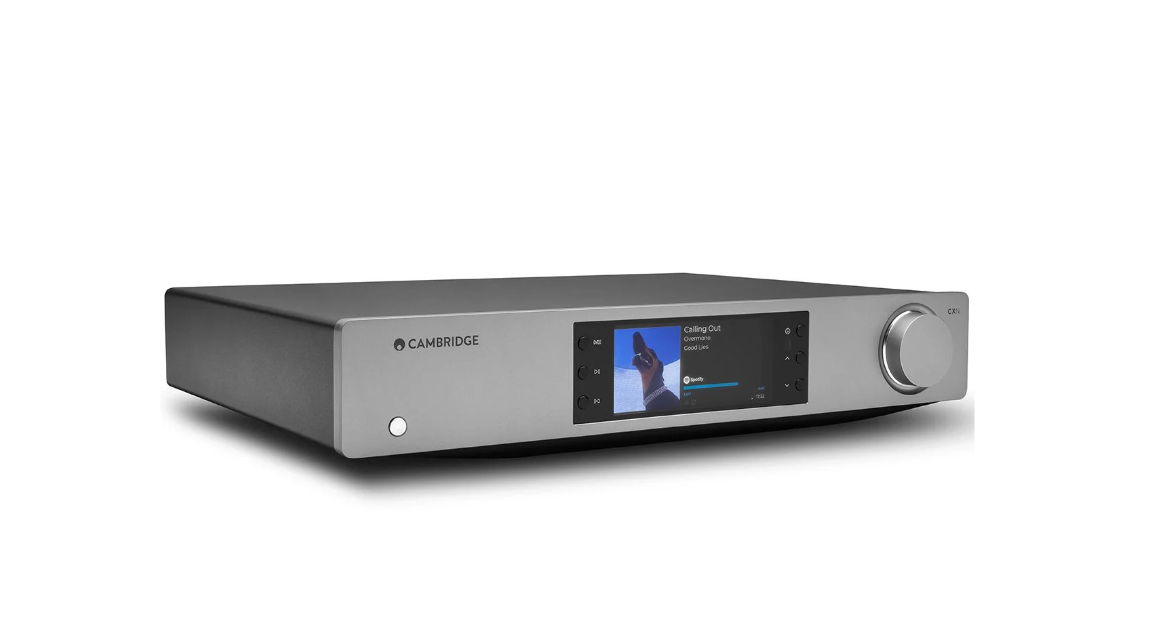 Cambridge Audio CXN100 Hi-Res Network Streamer - Wireless Music Player for Home Audio, Multi-Room Streaming & Lossless Audio Playback - Perfect for Audiophiles & Home Theater Systems