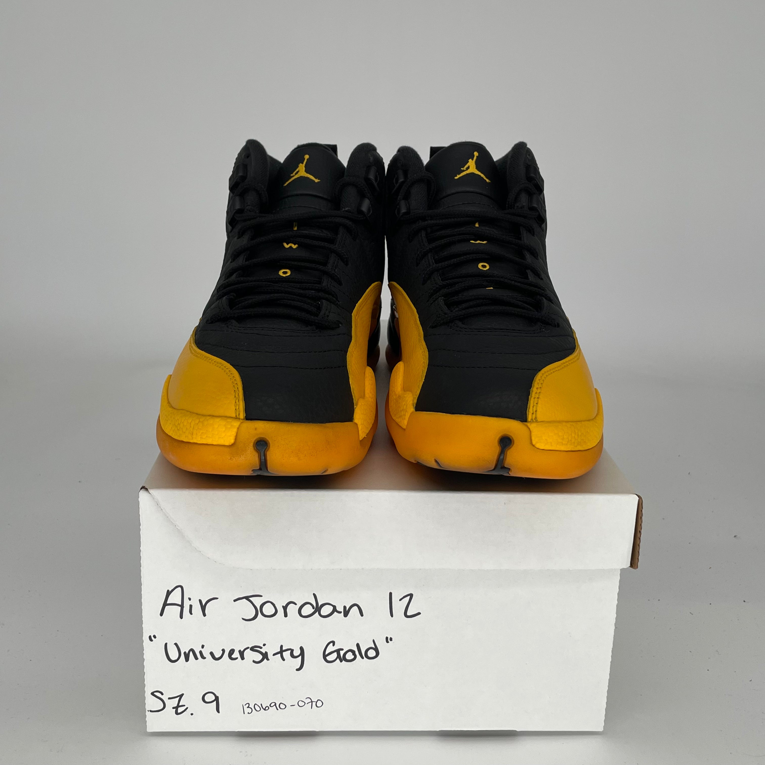 AIR JORDAN 12 UNIVERSITY GOLD MEN'S BASKETBALL SHOES SIZE 9 - 130690-070 | Retro Sneakers for Basketball, Streetwear & Casual Style
