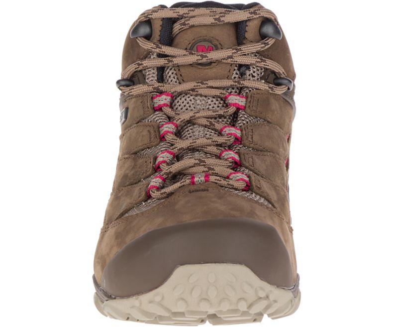 Merrell Women's Chameleon 7 Mid Waterproof Hiking Boots - Lightweight & Durable for Outdoor Adventures, Trail Walking & Backpacking