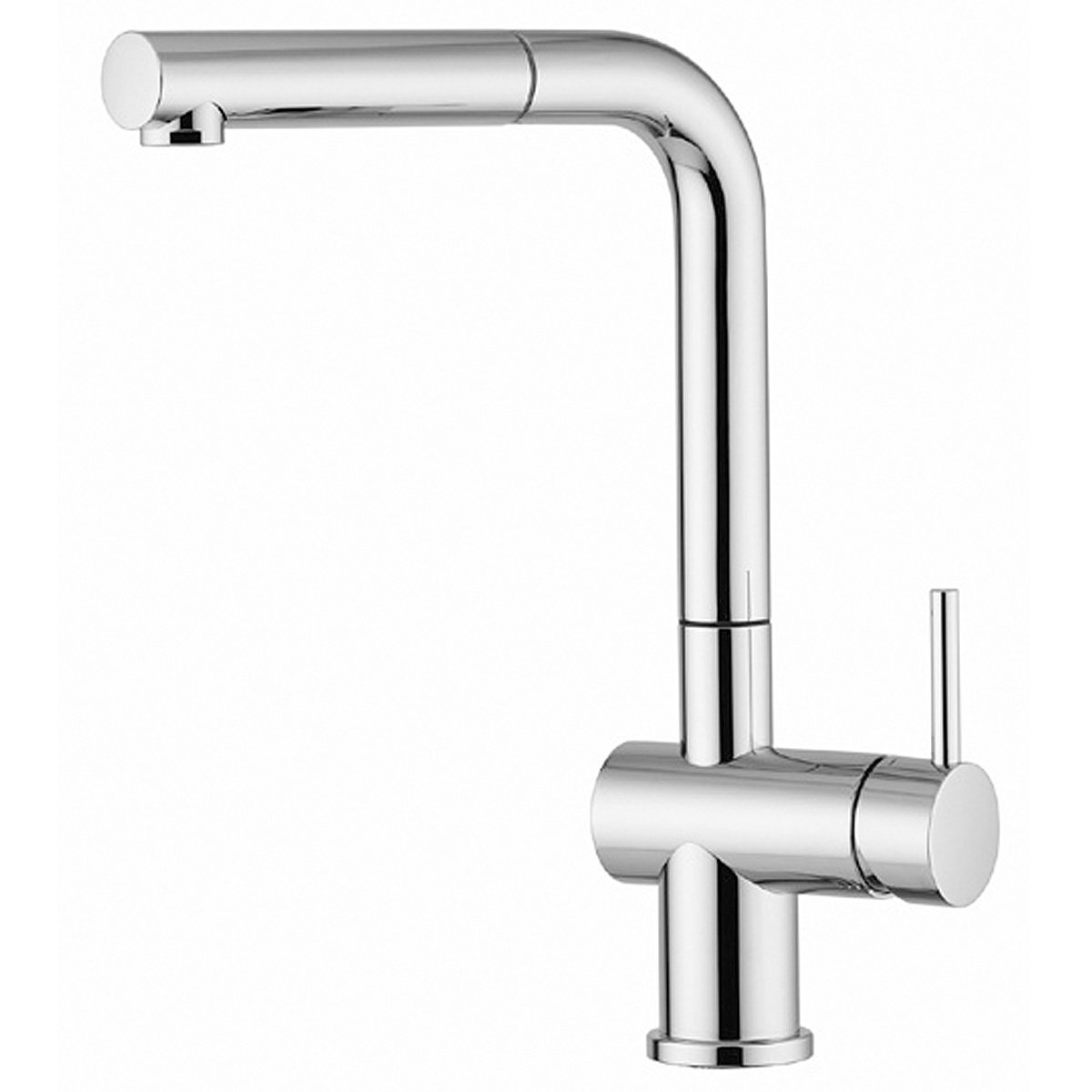 Franke Active Plus Pull-Out Kitchen Faucet in Chrome - TA7611 | High Arc Spout for Easy Washing, Perfect for Modern Kitchens & Large Sinks