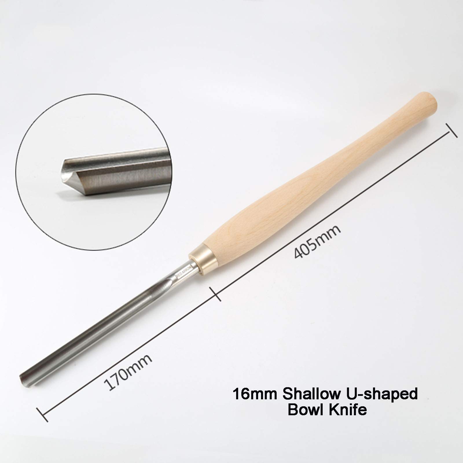 Professional High-Speed Steel Wood Turning Chisel Set - Woodworking Lathe Tools with Wood Handle for Bowl Roughing & Skew Turning | Perfect for DIY Projects, Furniture Making & Wood Crafting
